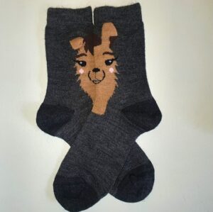 Alpaka Socken 3D